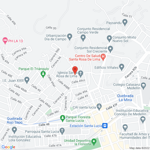 Mapa de Farras Miniteca