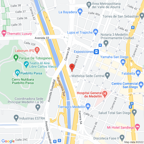 Mapa de Estampados Aplitex S.A.S