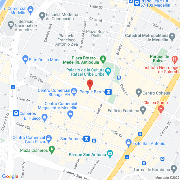 Mapa de Estampados Parlín