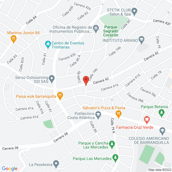 Map of Estética Canina Carlos Sanabria