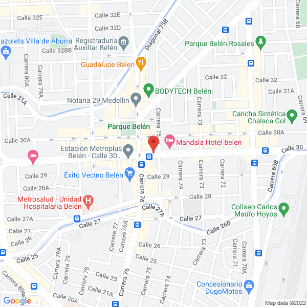 Mapa de Ferrelectro Laser