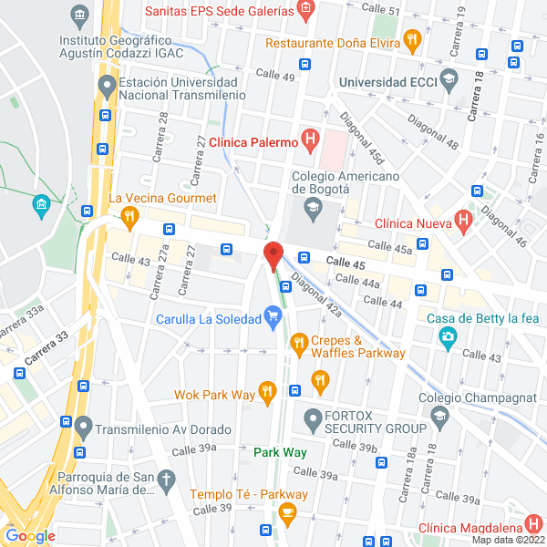 Mapa de Ferreteria Andina