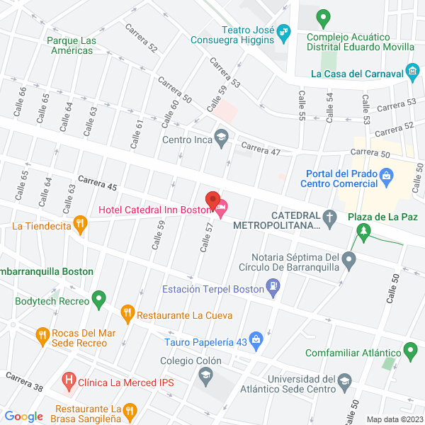 Map of Ferretería Curramba Ltda.
