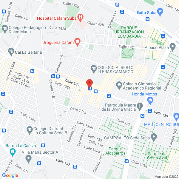Mapa de Eléctricos Y Ferretería Lumas
