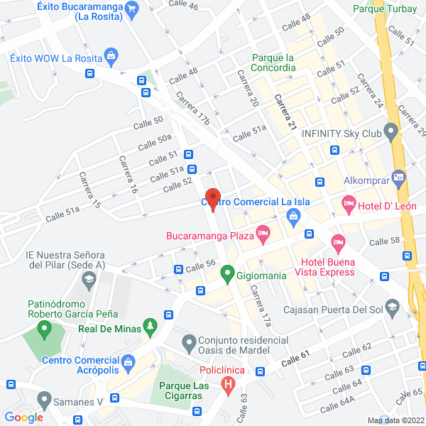 Map of Muebles Equi-Ofis