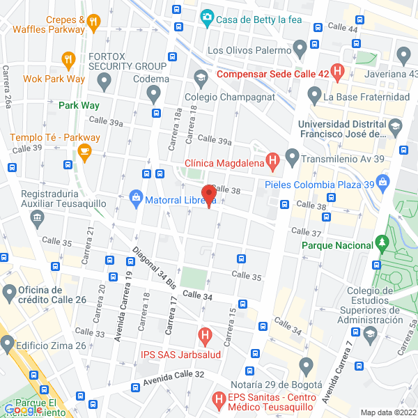 Mapa de Equimed Ltda.