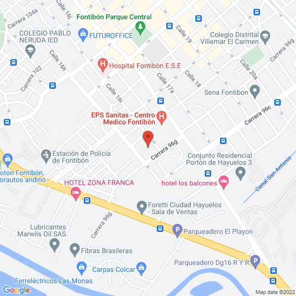 Mapa de Equipo Eléctrico Lg Ltda.