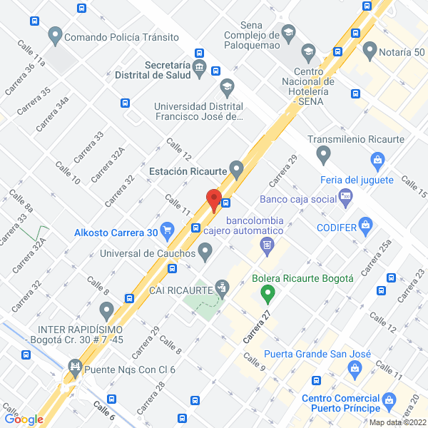 Mapa de Equipo Pesado S.A.