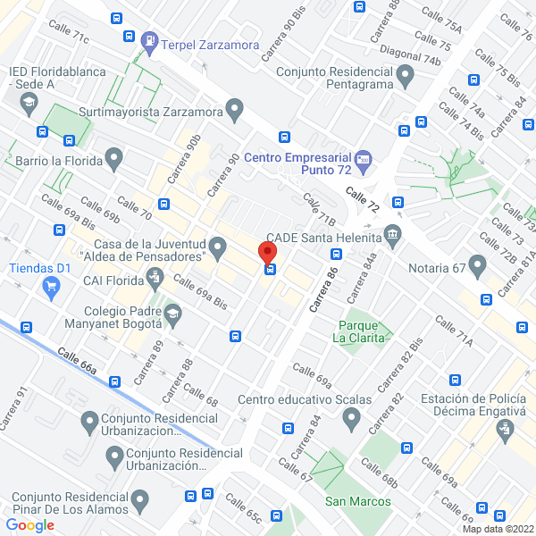 Mapa de Ferreléctricos Mafe