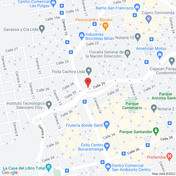 Map of Ferreoro S.A.S