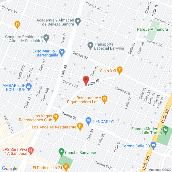 Map of Ferrepinturas Autocolor