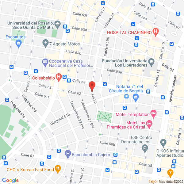 Mapa de Empresa De Vigilancia Kuanvig Ltda.