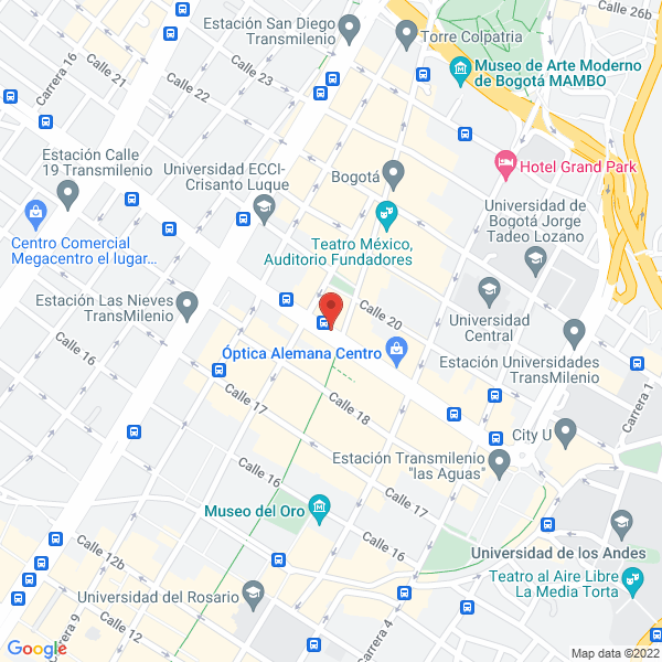 Mapa de Empresa Y Gestión Ltda.