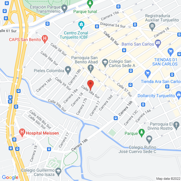 Mapa de Emproquim Leather Ltda.