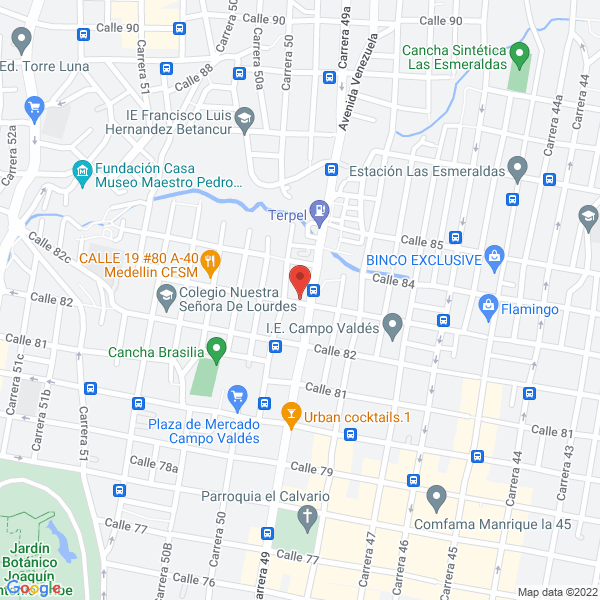 Mapa de Emsergas