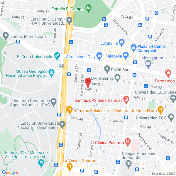 Mapa de Altamaga Ltda