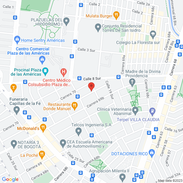 Mapa de En Tienda Distribuciones Ltda.