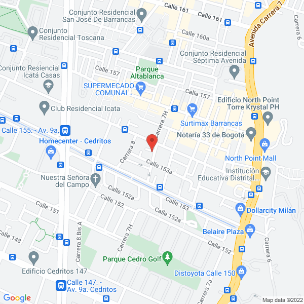 Mapa de Enchapes Vr S.A.S.