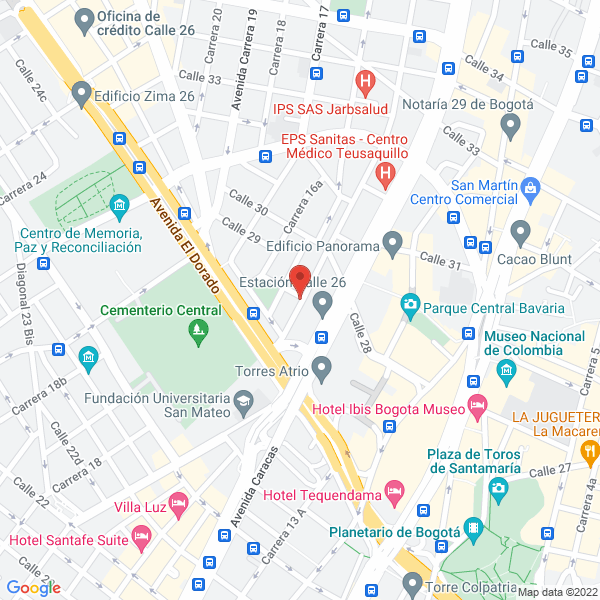 Mapa de Export M C Ltda.