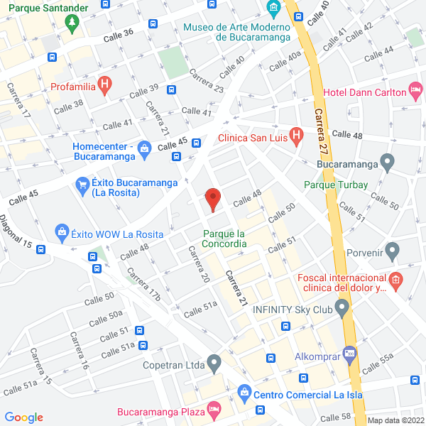 Map of Extra Impresores