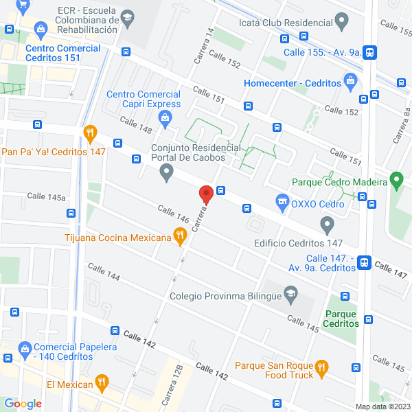 Mapa de F.M. Televisión Y Publicidad S.A.S.