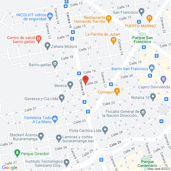 Map of Full Repuestos Ltda.