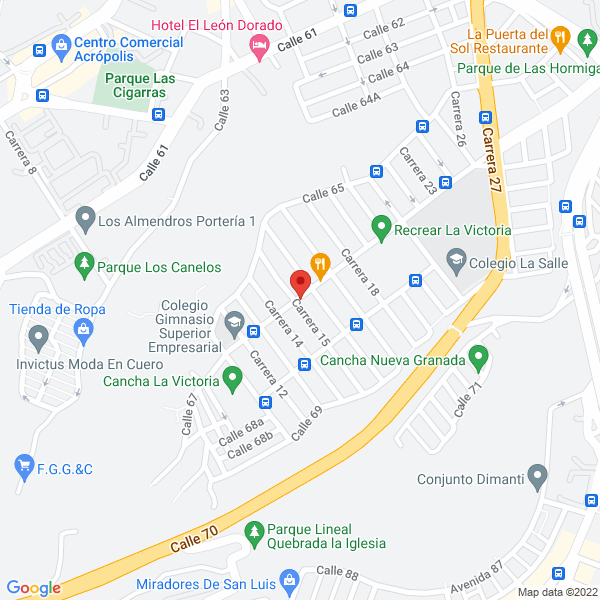 Map of Ferreteria El Torito
