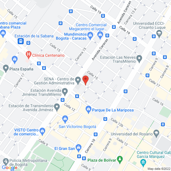 Mapa de Ferretería La Gaitana