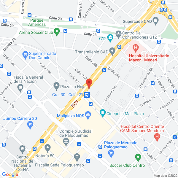 Mapa de Escorcia Marín Walter