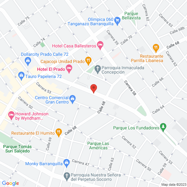 Map of Escuela Integral De Cosmetología Y Estética Del