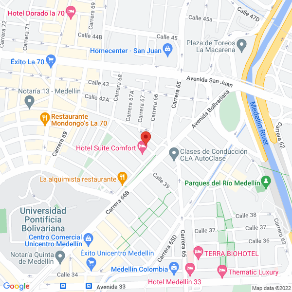 Mapa de Escuela Internacional De Liderazgo