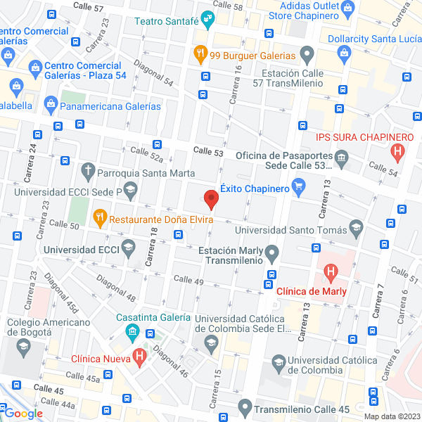 Mapa de Escuela Nacional De Cines S.A.S. Enacc