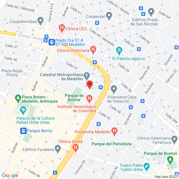 Mapa de Hernández Sáenz Humberto