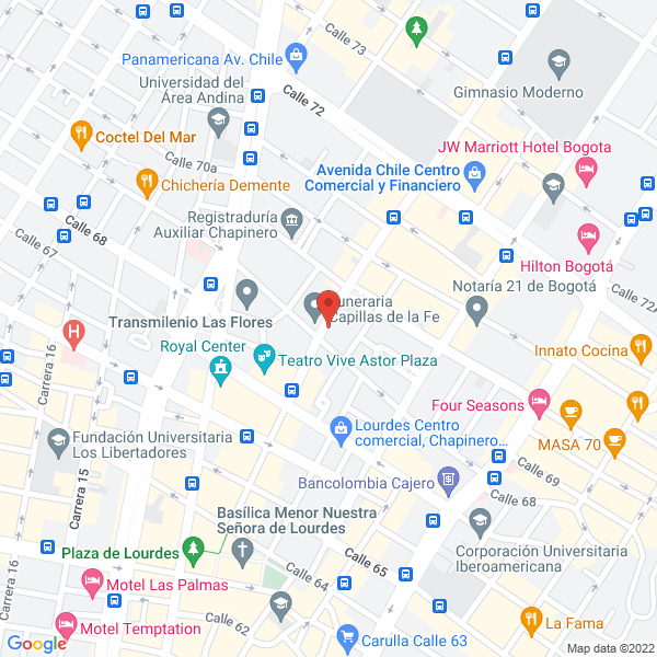 Mapa de Hernando Vargas Escuela Taller