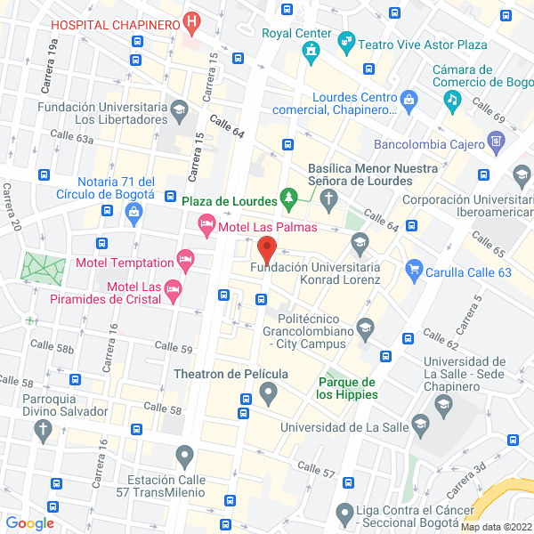 Mapa de Herramientas Chapinero