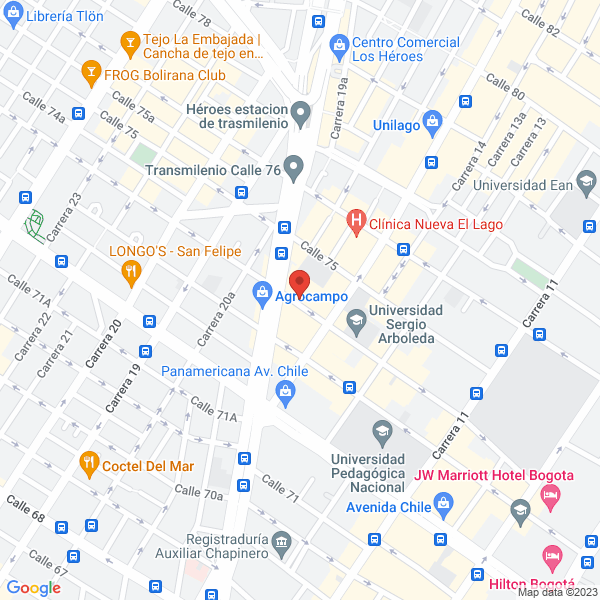 Mapa de Herrco Soluciones De Gestión Documental Ltda.