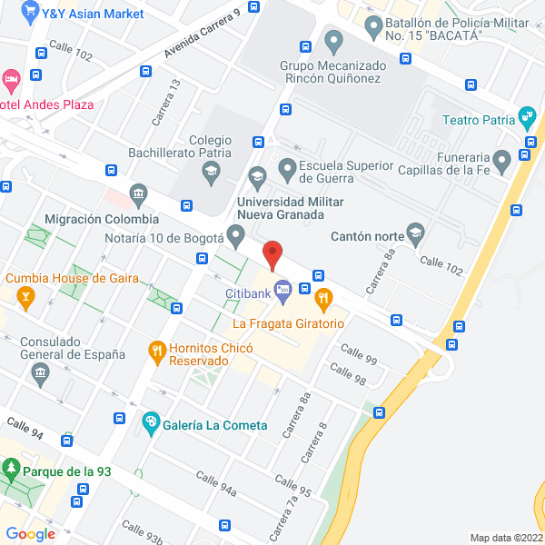 Mapa de Hhc Personal S.A.S.