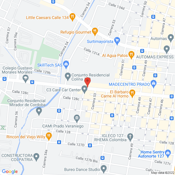 Mapa de Hhr Peugeot Citroen S.A.S.