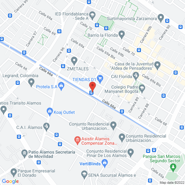 Mapa de Hidricil S.A
