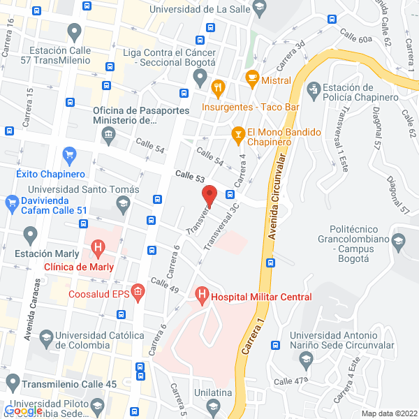 Mapa de Higuera Studios S.A.S.