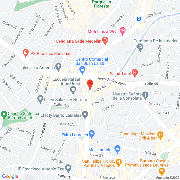 Mapa de Extremo Deportivo