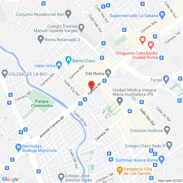 Mapa de Fábrica De Duchas Hergón