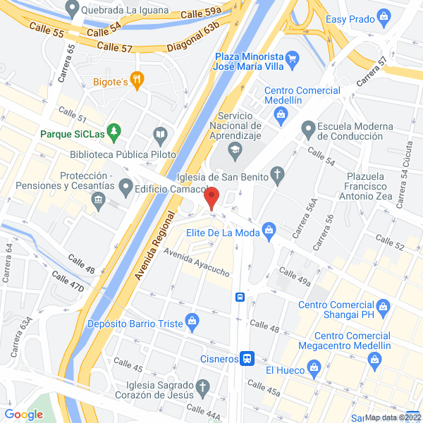 Mapa de Ipte Ltda.