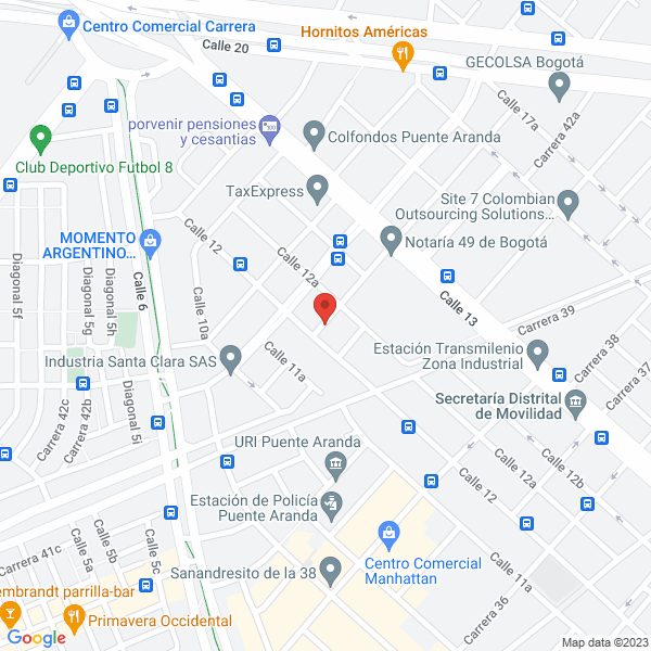 Mapa de Iqn S.A.S.