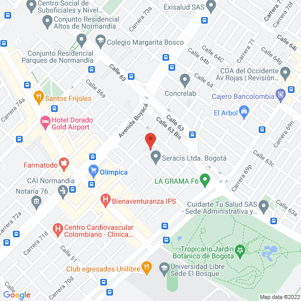 Mapa de Isa Logistics S.A.S.