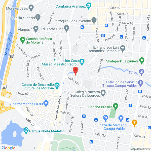 Mapa de J.M. Producciones