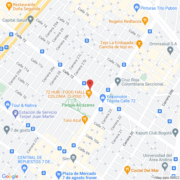 Mapa de J.V.M. Repuestos