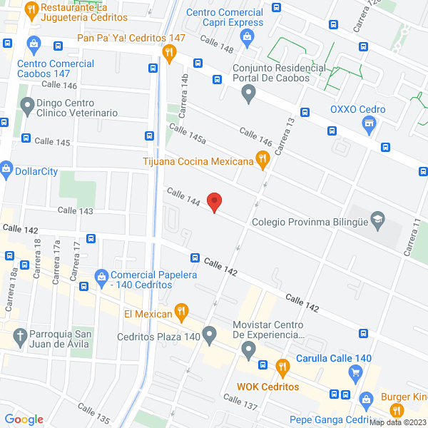 Mapa de Jaime Martínez Arboleda Y Cía. Ltda. Asesores De Seguros