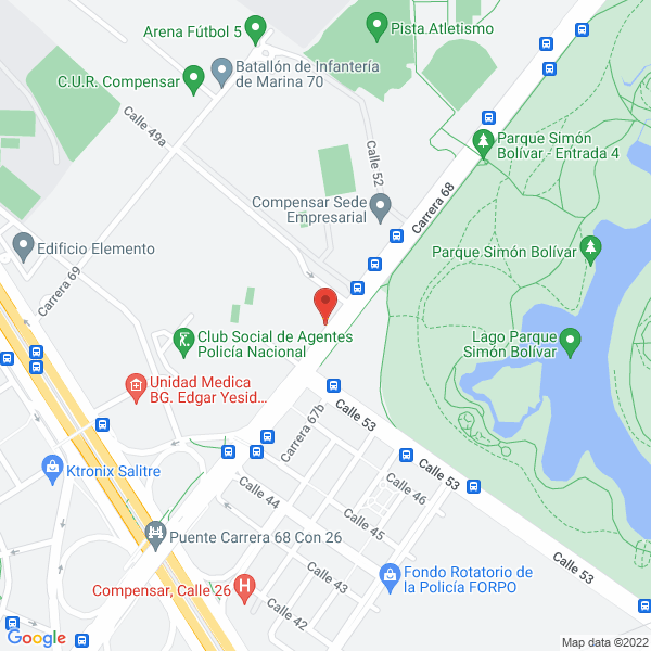 Mapa de Jairo Duque Gaita Señalizaciones