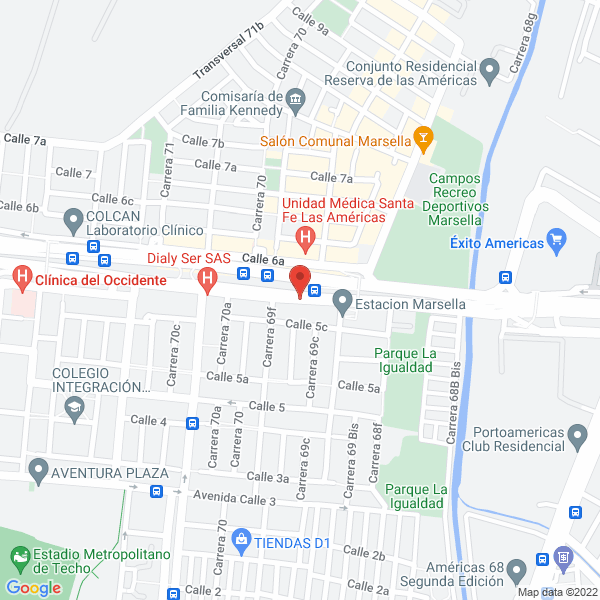 Mapa de Jardín Infantil Chenano